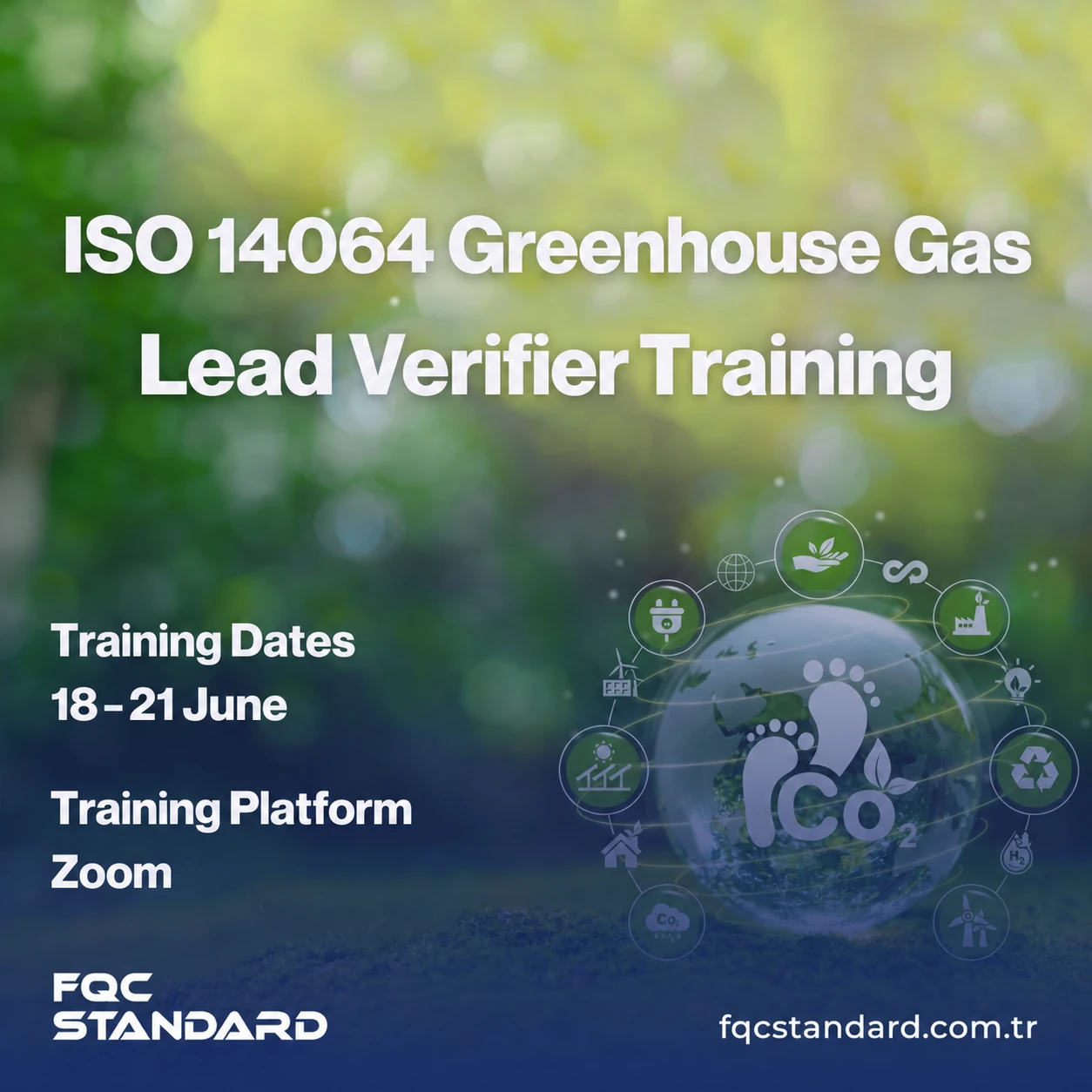 Greenhouse Gas Lead Verifier Training
